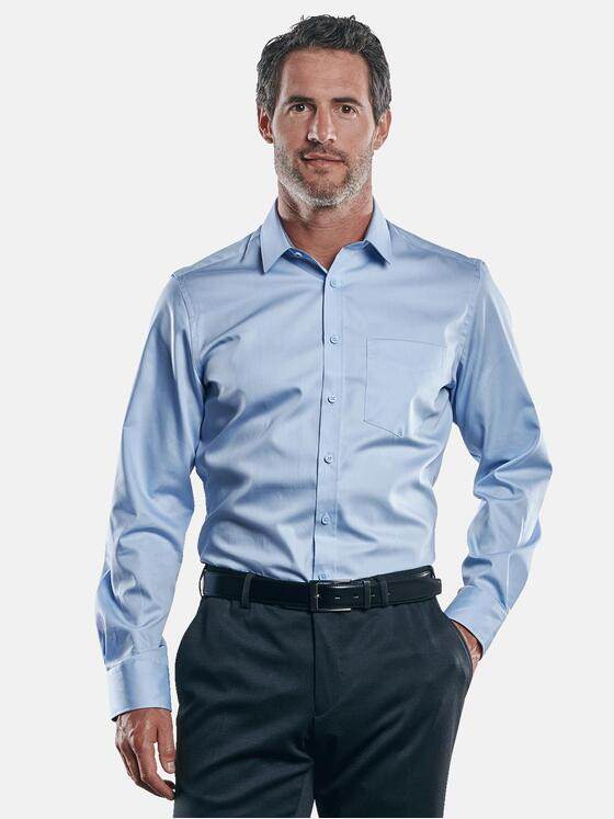 engbers Herren Hemd "My Favorite" Hellblau 34411