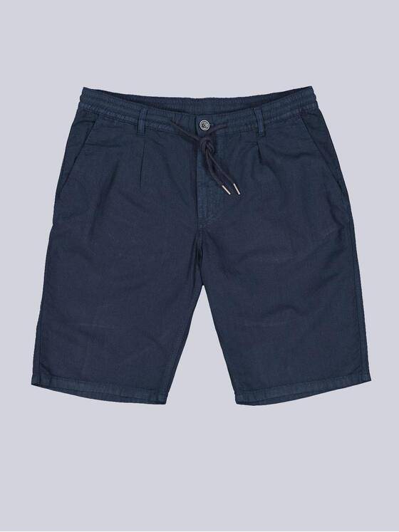 engbers Herren Chino-Bermuda mit Tunnelzug Marineblau 38941