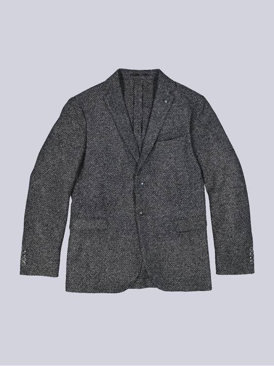 ENGBERS GERMANY Herren Sakko mit Wollanteil Grau 33599