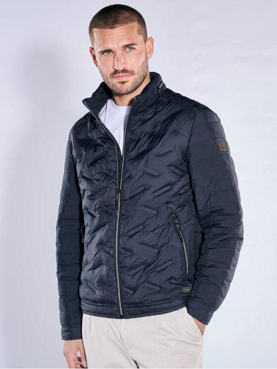 emilio adani Herren Steppjacke Saphirblau 40020