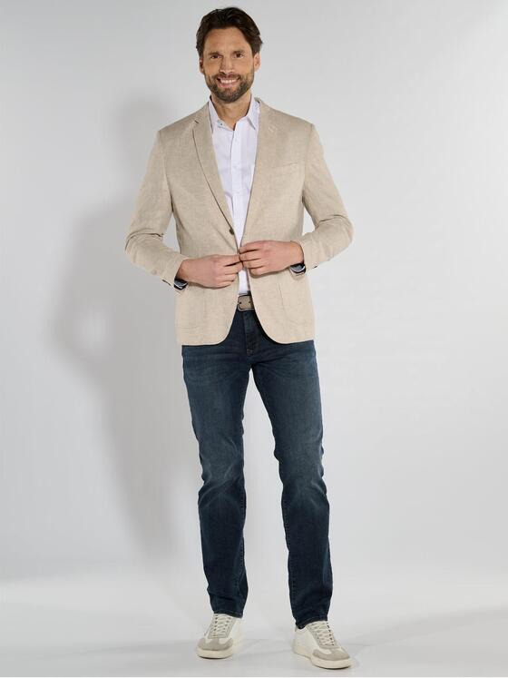 engbers Herren Freizeit-Sakko mit Leinenanteil Beige 36553