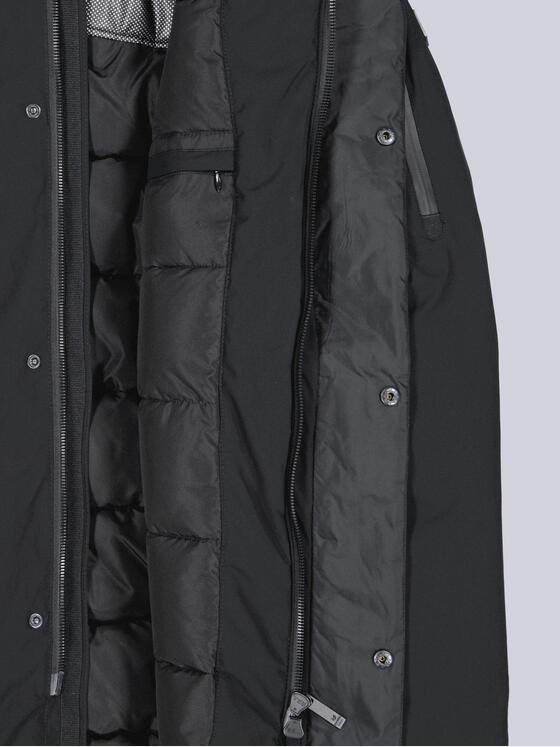 ENGBERS GERMANY Herren Wasserabweisende Jacke Schwarz 39317