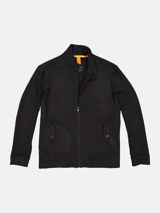 emilio adani Herren Jacke strukturiert Schwarz 34601