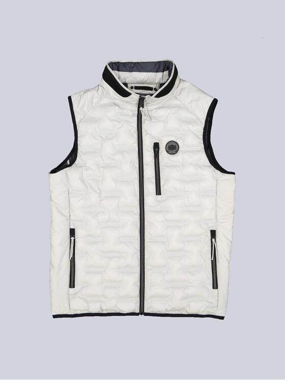 engbers Herren Steppweste regular Grau 36172