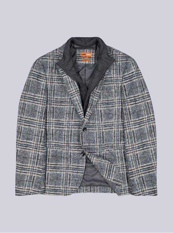 emilio adani Herren Sakko mit heraustrennbarm Inlet Silbergrau 39390