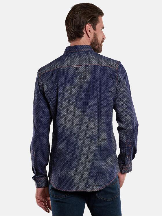engbers Herren Hemd langarm Saphirblau 34152