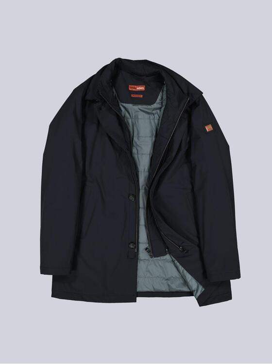 emilio adani Herren Funktionsjacke regular Blau 38218