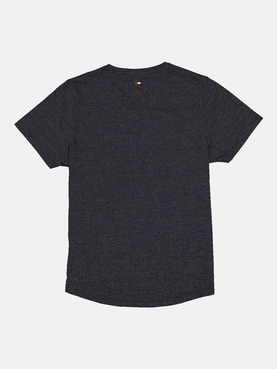 emilio adani Herren T-Shirt slim fit Blau 35105