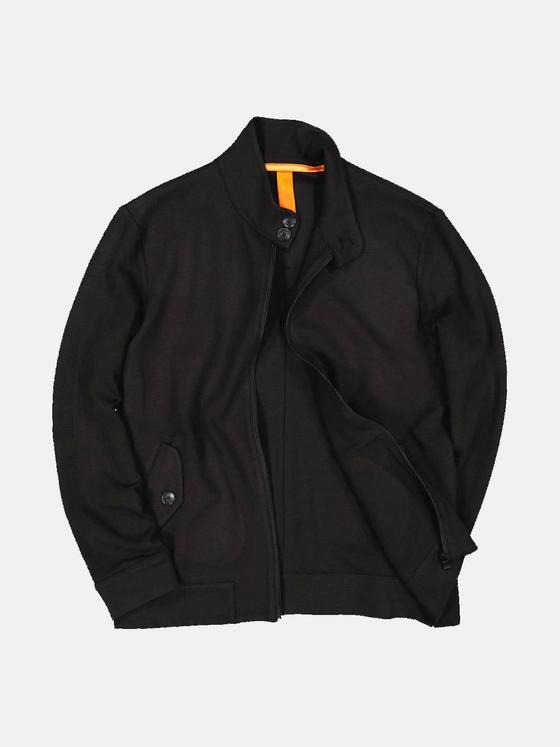 emilio adani Herren Jacke strukturiert Schwarz 34601