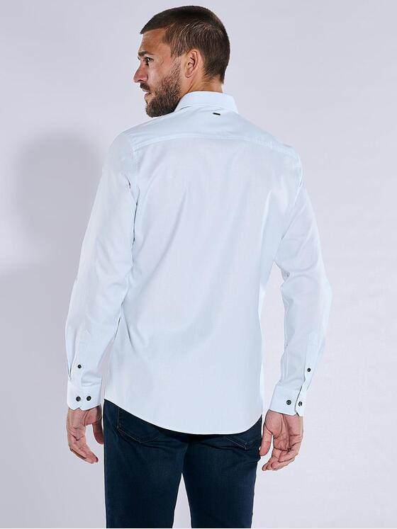emilio adani Herren Langarm-Hemd "My Favorite" Blau 37606