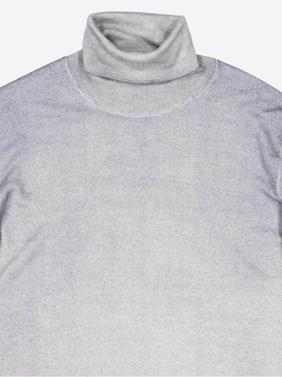 engbers Herren Pullover mit Rollkragen Grau 37800