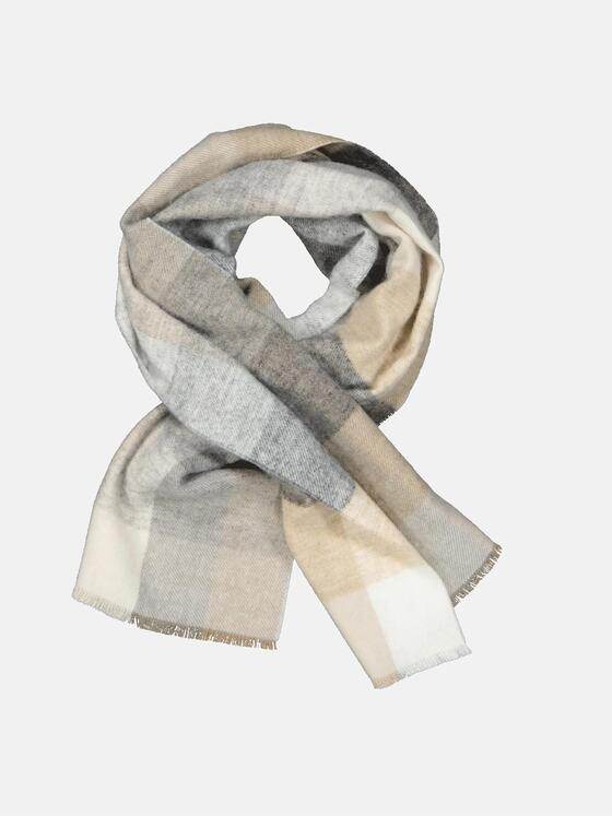 engbers Herren Schal gemustert Beige 35926