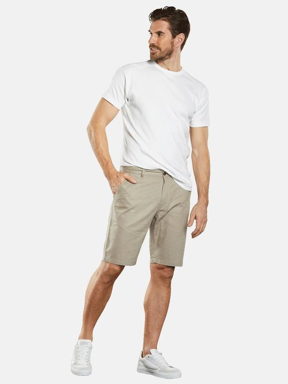 engbers Herren Chino-Bermuda regular Beige 34646