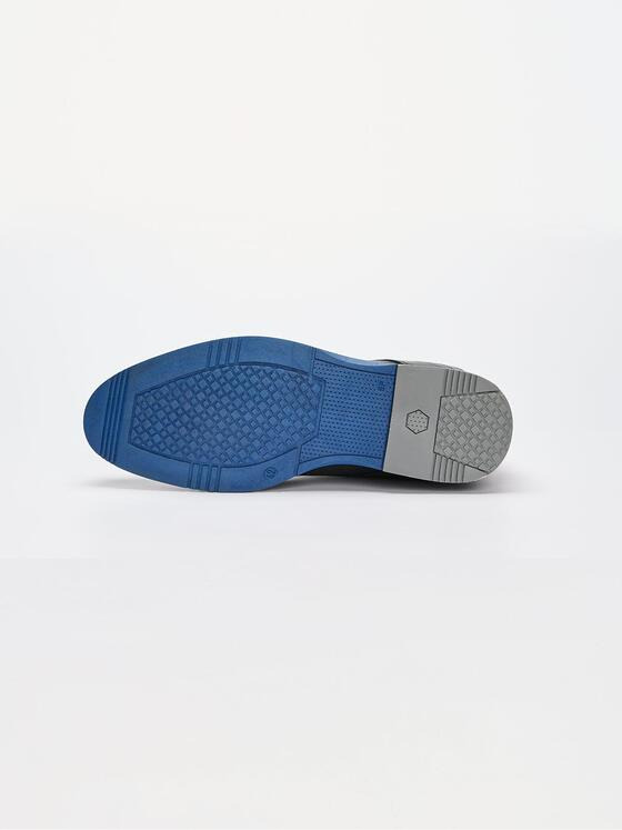engbers Herren Halbschuh aus Leder Blau 36531