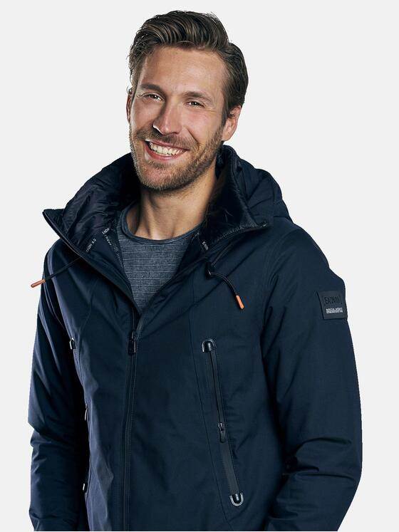 emilio adani Herren wasserdichte Funktionsjacke Blau 30157