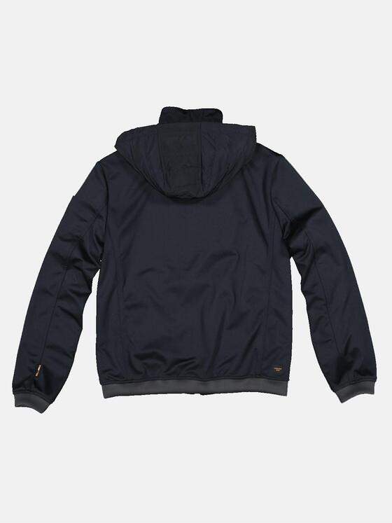 emilio adani Herren Jacke mit Bündchen Blau 32567