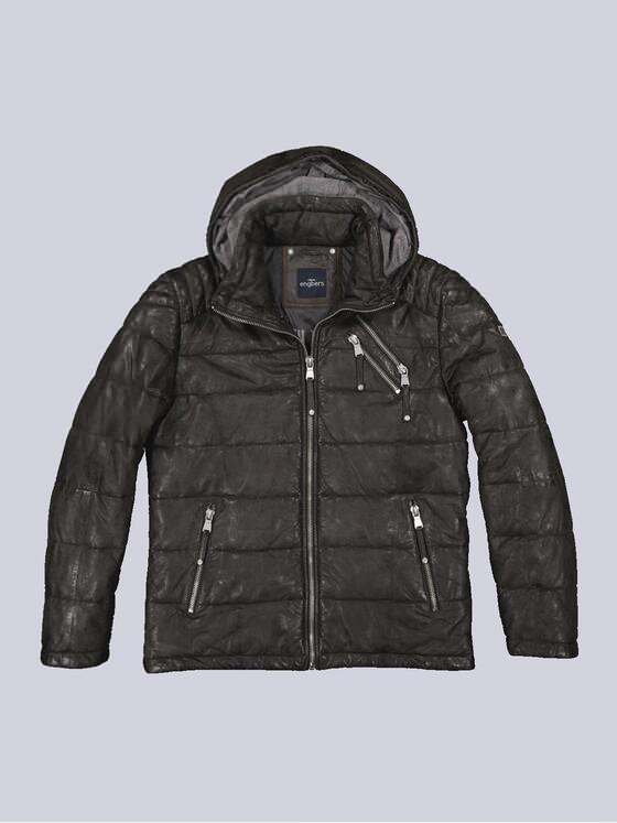 engbers Herren Lederjacke regular Braun 35447