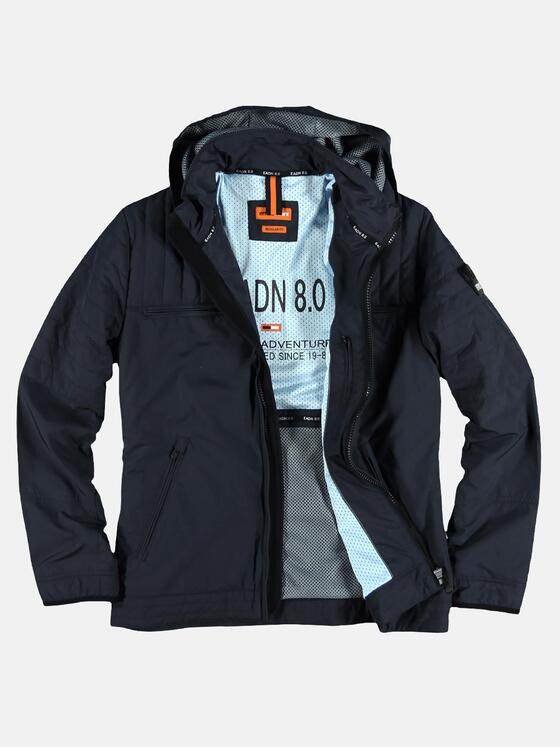 emilio adani Herren Sportive wetterfeste Steppjacke Blau 29042