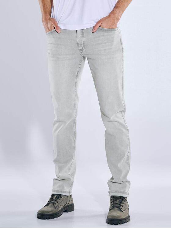 emilio adani Herren Super-Stretch-Jeans slim fit Hellgrau 39454