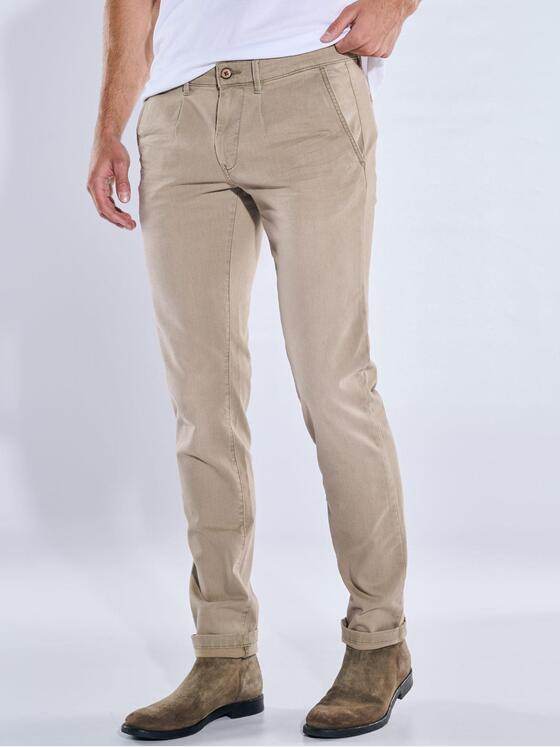 emilio adani Herren Super-Stretch-Jeans slim fit Beige 38797