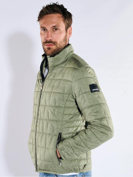 emilio adani Herren Steppjacke regular Grün 36248