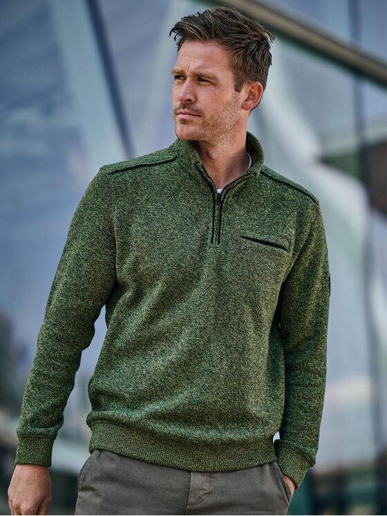 engbers Herren Sweatshirt regular Khaki 37764