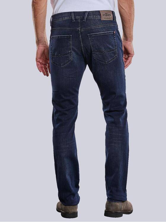 engbers Herren Super-Stretch-Jeans slim fit Marineblau 33723