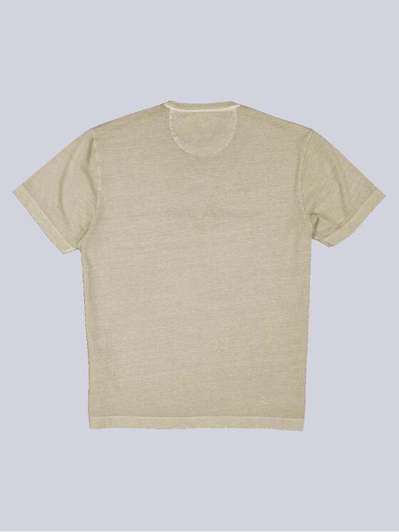 ENGBERS GERMANY Herren T-Shirt mit Print Beige 34526