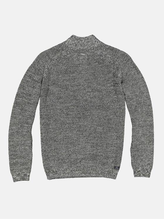 engbers Herren Pullover mit Troyerkragen Grün 33836