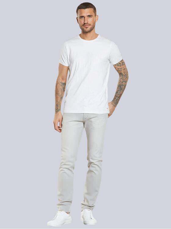 emilio adani Herren Super-Stretch-Jeans Regular Grau 34630
