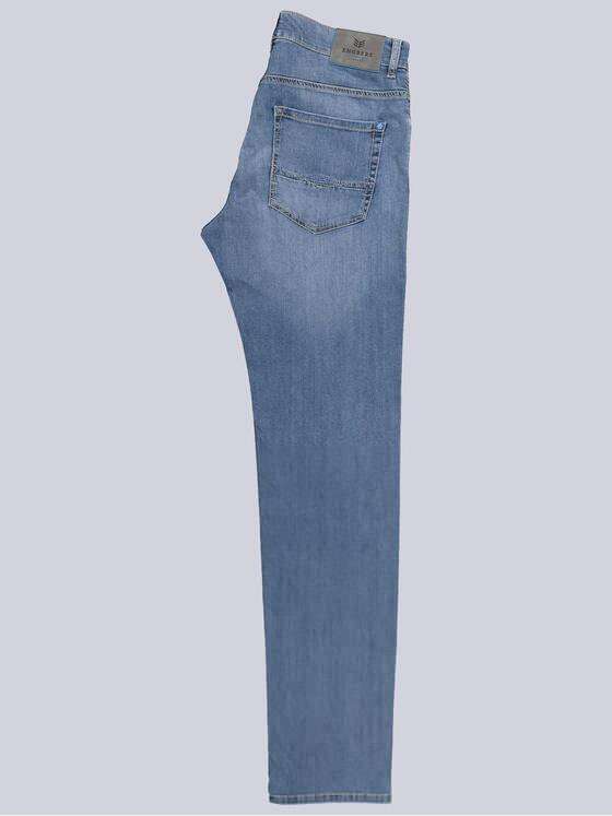 ENGBERS GERMANY Herren Super-Stretch-Jeans regular Hellblau 38861