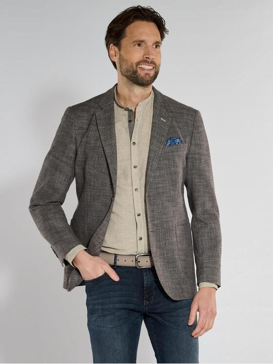 engbers Herren Freizeit-Sakko regular Dunkelbraun 36490