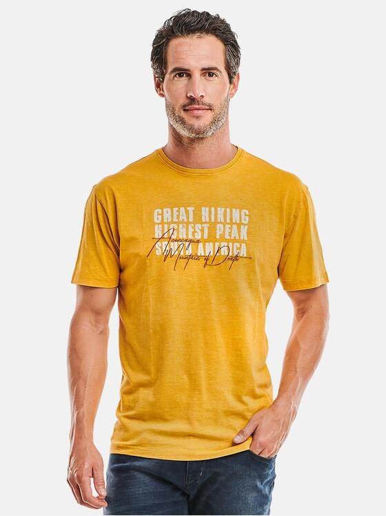 engbers Herren Rundhals T-Shirt Rapsgelb 25892