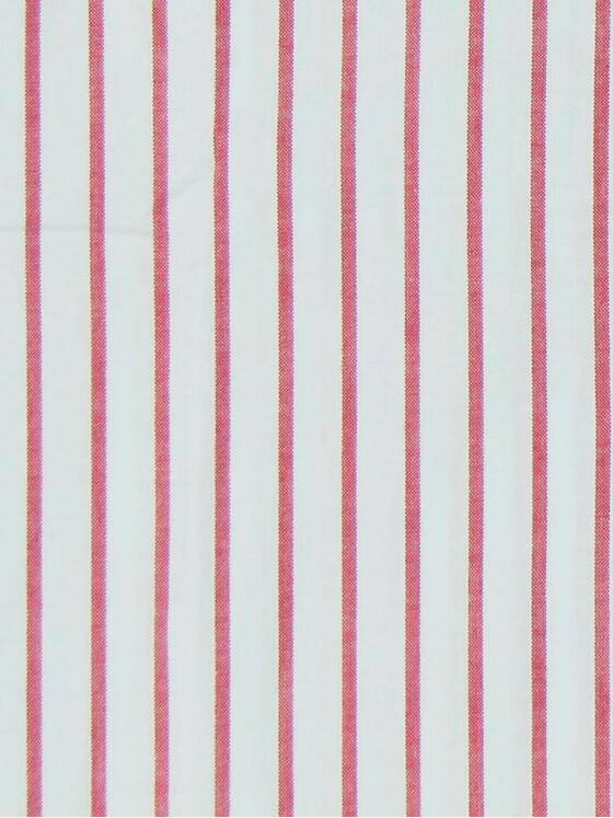 engbers Herren Gestreiftes Langarmhemd Dunkelrot 29519