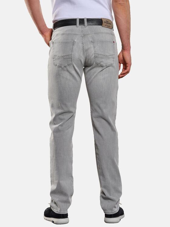 engbers Herren Jeans 5-Pocket Super-Stretch Grau 33269