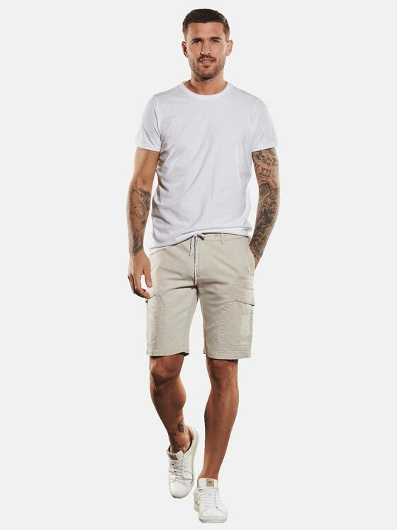 emilio adani Herren Cargo-Bermuda regular Beige 35009