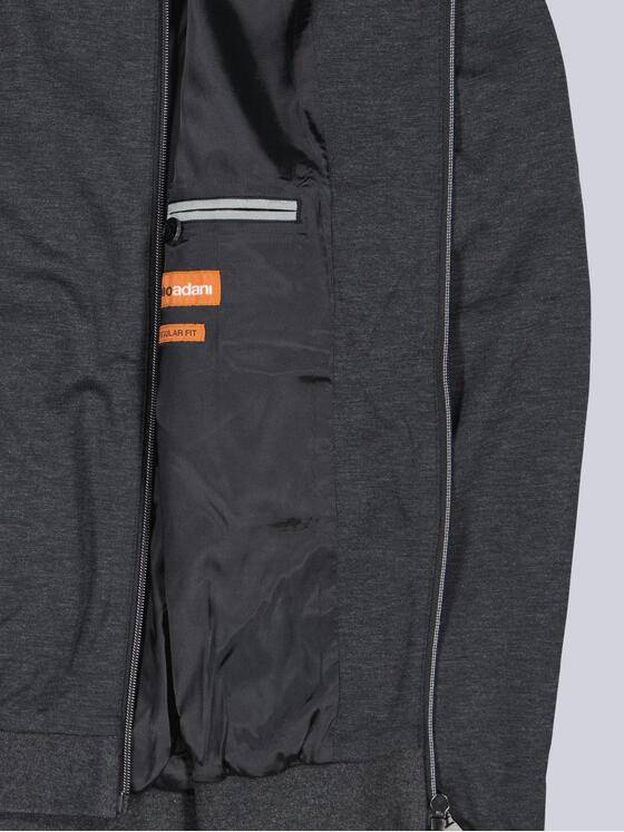 emilio adani Herren Blouson-Sakko Anthrazit 39823