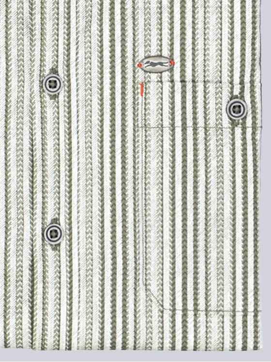 engbers Herren Hemd gemustert Oliv 37276