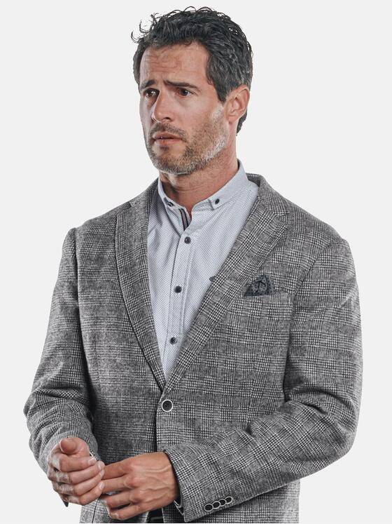 engbers Herren Sakko in hochelastischer Warenqualität Anthrazit 30238