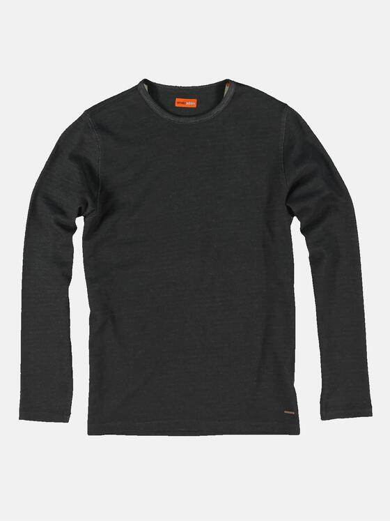 emilio adani Herren Langarm-Shirt uninah Grau 31985