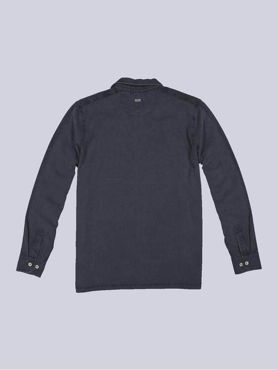 engbers Herren Langarm-Shirt mit Polokragen Grau 33767