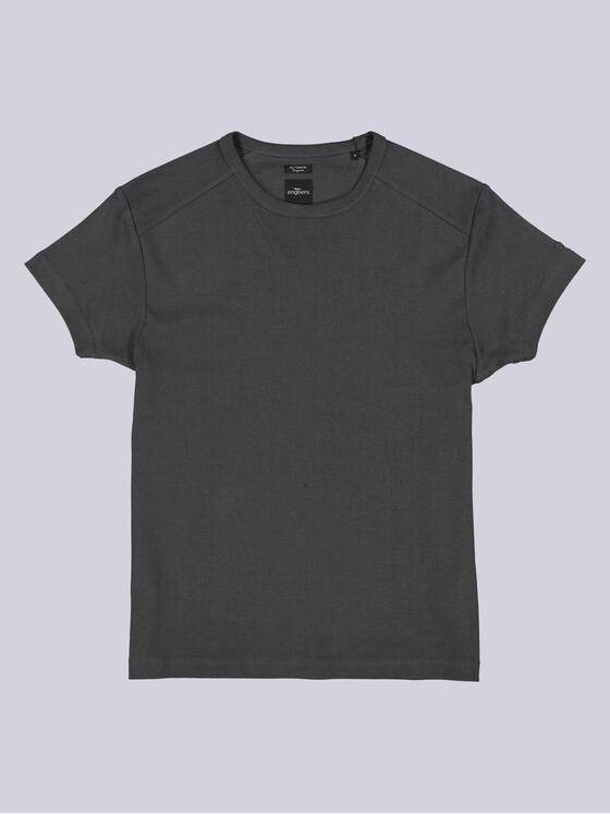 engbers Herren Basic-Shirt "My Favorite" organic Dunkelgrau 38789