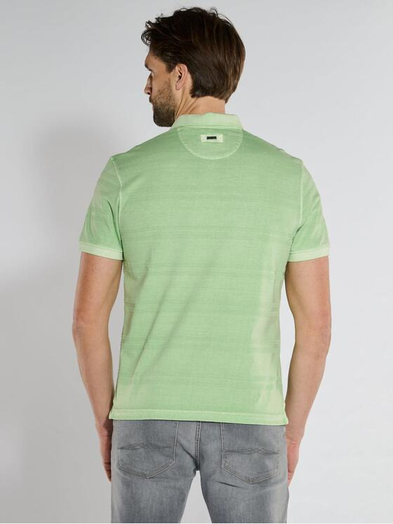engbers Herren Polo-Shirt strukturiert Grün 36836