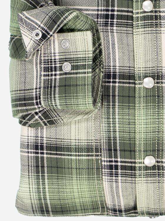 engbers Herren Overshirt kariert Grün 37396