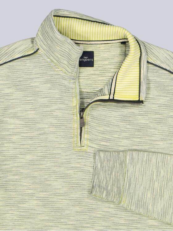 engbers Herren Sweatshirt Stehbund Gelb 39942