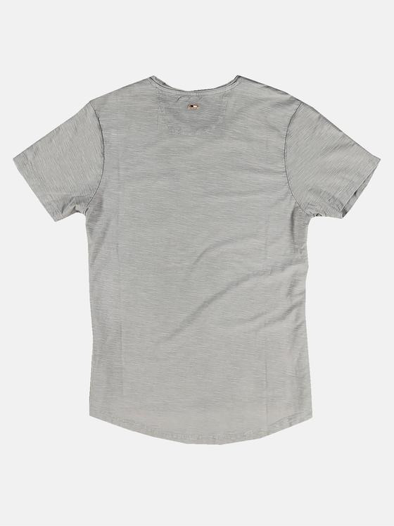 emilio adani Herren Rundhals T-Shirt Beige 31568