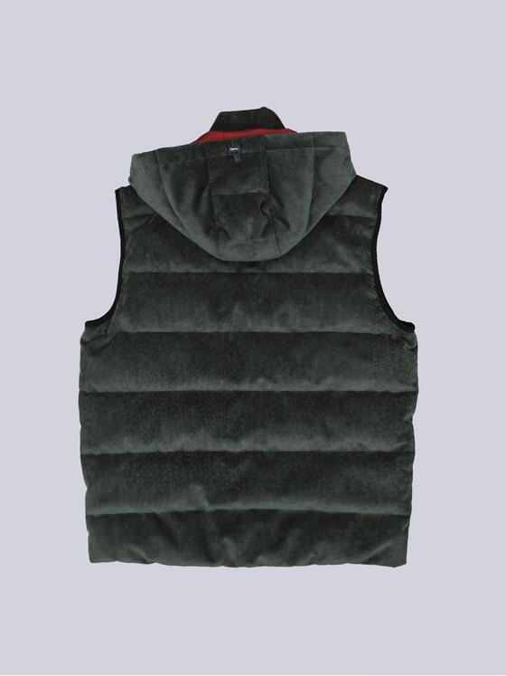 engbers Herren Cord-Weste mit Funktionsdetails Dunkelgruen 39247