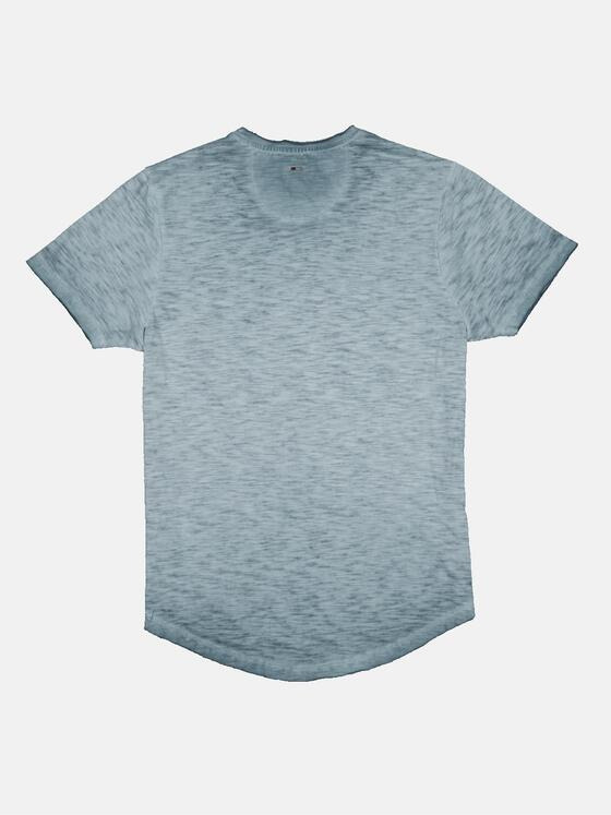 emilio adani Herren T-Shirt gestreift Türkis 33025