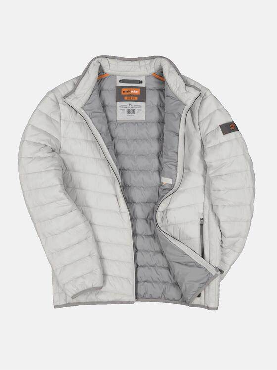emilio adani Herren Steppjacke slim fit Grau 34291