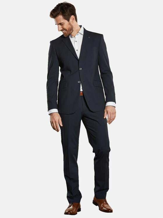 engbers Herren Anzug-Sakko slim fit Saphirblau 34575